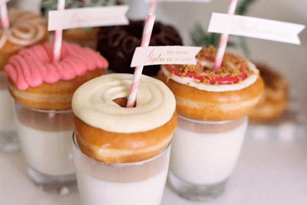 Milk and donuts glasses | The Dating Divas