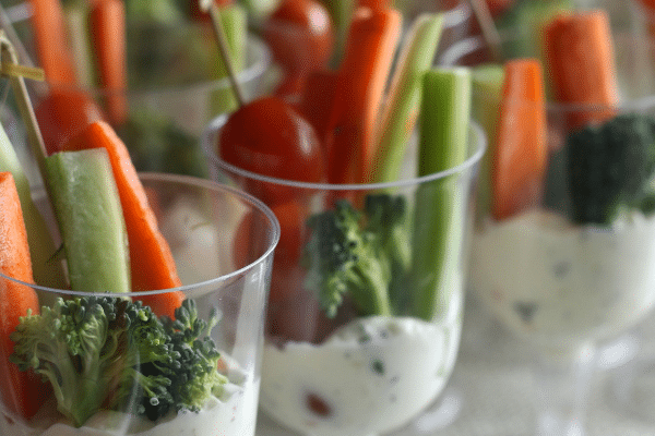 Veggie cups | The Dating Divas