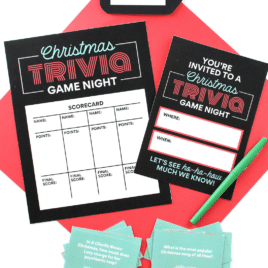 Everything you need to throw your own Christmas Trivia game night at home | The Dating Divas