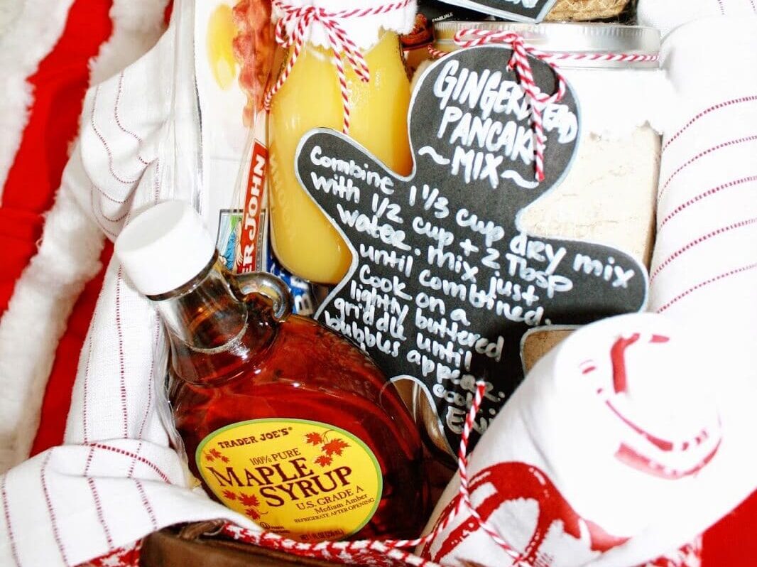 Breakfast in Bed Gift basket for man | The Dating Divas