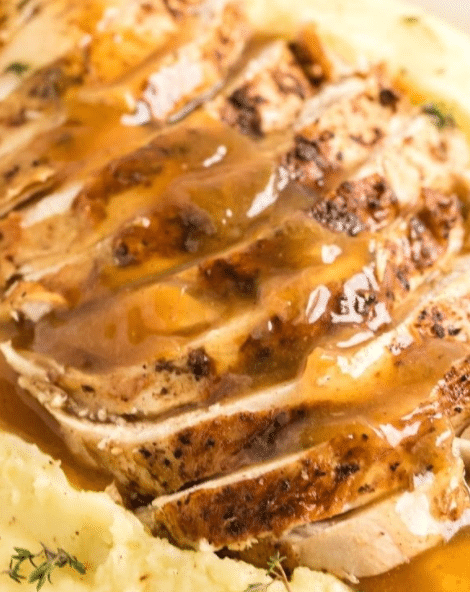 Instant Pot Turkey Breast is super simple for Easter dinner! | The Dating Divas 