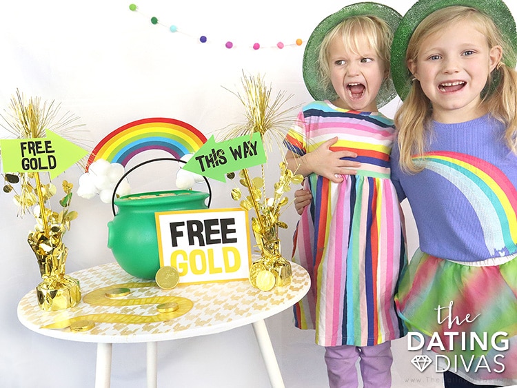 We've got an easy leprechaun trap that you can make with your kids! | The Dating Divas 