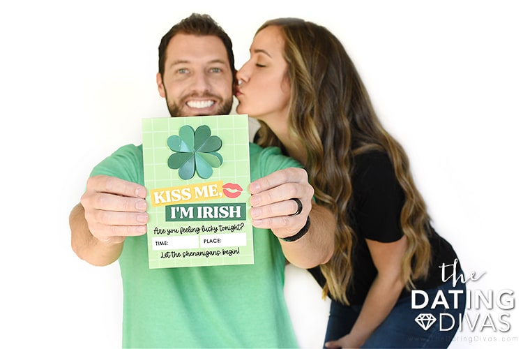 Invite your spouse to play a "Kiss me; I'm Irish" kissing game this St. Patrick's Day | The Dating Divas