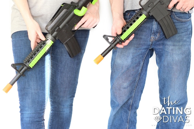 All husbands will love these nerf war challenges and date night at home ideas | The Dating Divas