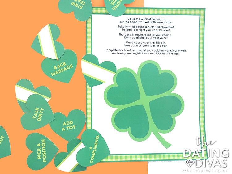 Four-leaf clover themed special night for 2. | The Dating Divas