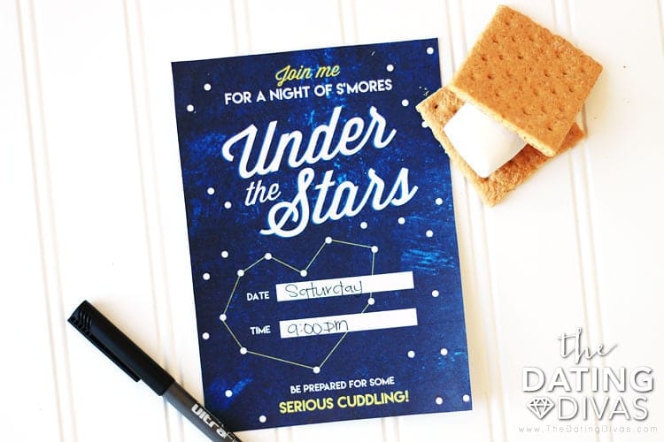 S'mores and star gazing make for a sweet night of romance | The Dating Divas