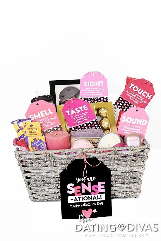 5 Senses Gift, Valentine's Day, Instant Download, Valentine's Gift, Gift  Basket, Gift for Him, Valentine's Day Gift 