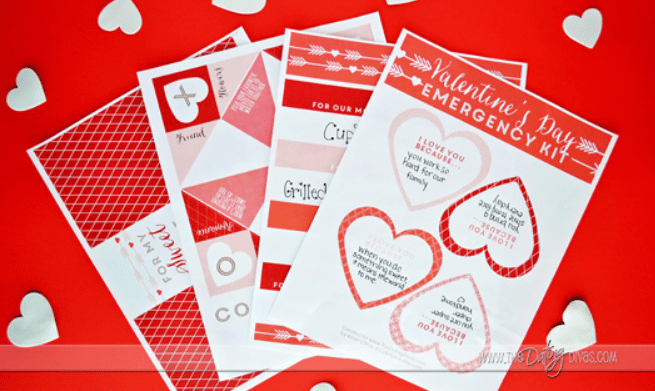 Our Valentine's Day Emergency Kit makes a great last minute gift for couples!  | The Dating Divas 