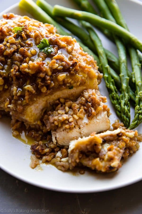 Walnut Crusted Chicken would be perfect for your Easter menu | The Dating Divas 