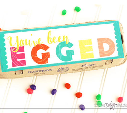 Our You've Been Egged is a simple, religious Easter craft you can put together for your neighbors! | The Dating Divas  