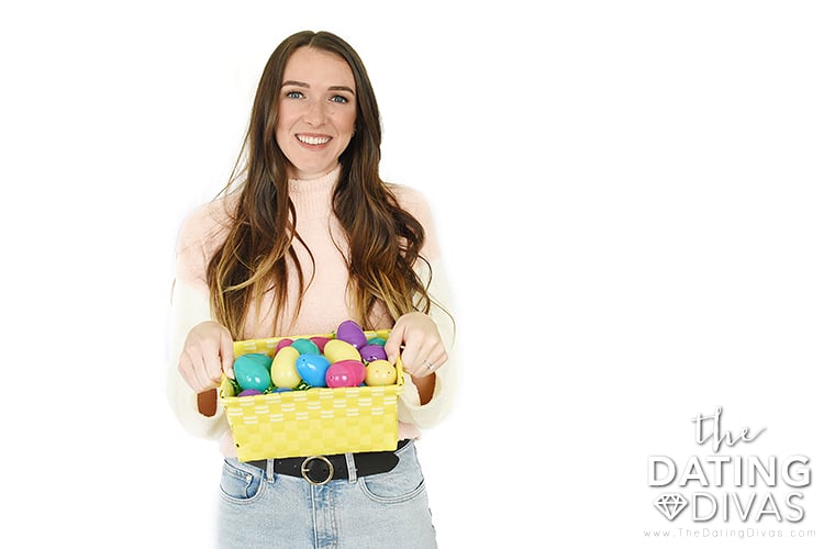 This sexy Easter candy egg hunt is the perfect way to add a little spice to springtime! | The Dating Divas 