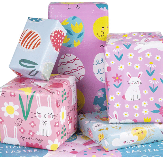 This bunny wrapping paper is so cute and perfect for keeping the sexy surprises hidden! | The Dating Divas 