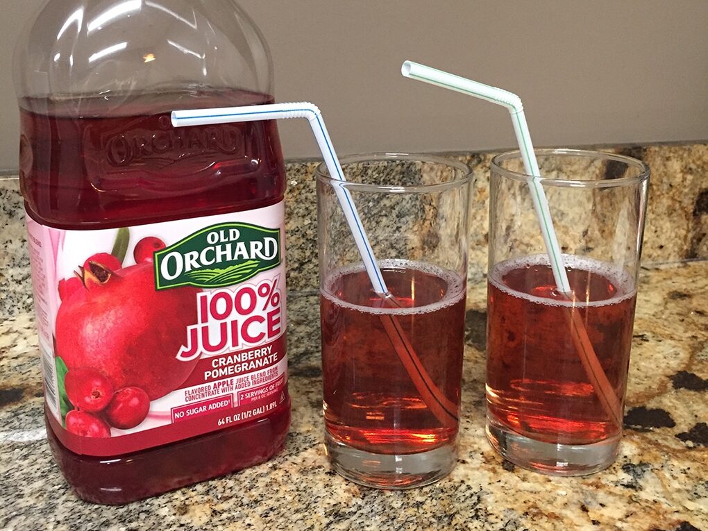 April Fools' prank glasses of juice. | The Dating Divas