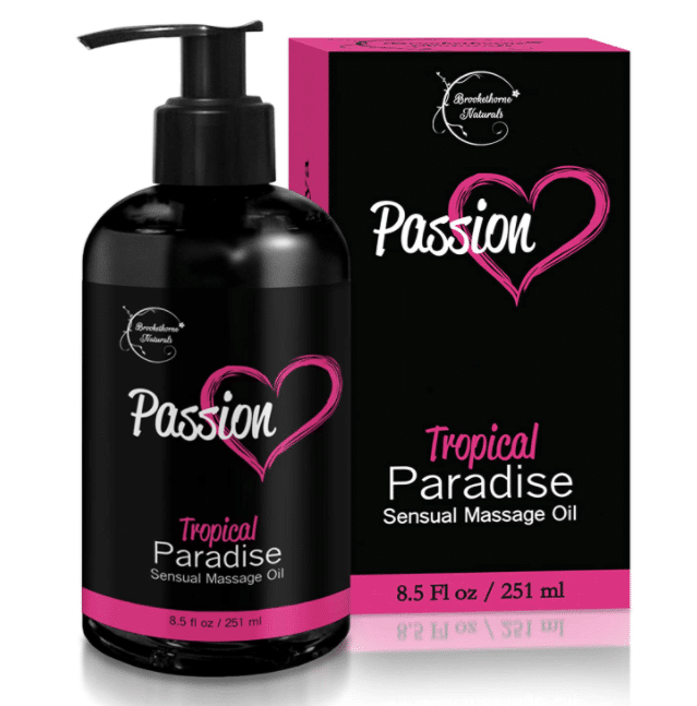 This Tropical Massage Oil should definitely be included in your sexy Easter candy basket! | The Dating Divas 