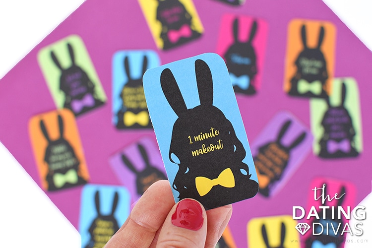 Free printables for a sexy Easter Bunny date night | The Dating Divas