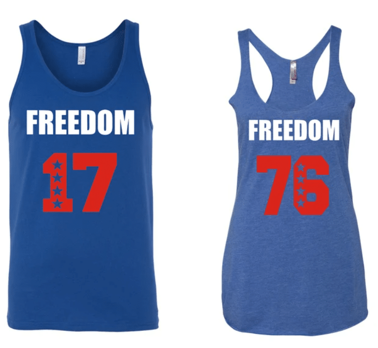 You will love these matching 4th of July outfits for couples! | The Dating Divas 