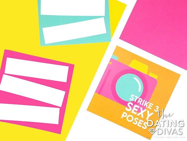 Make your bed sheet game custom with fill-in-the-blank cards. | The Dating Divas