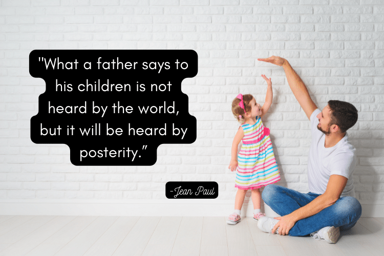 Use this lovely Father's Day quote for the special man you call "dad." | The Dating Divas