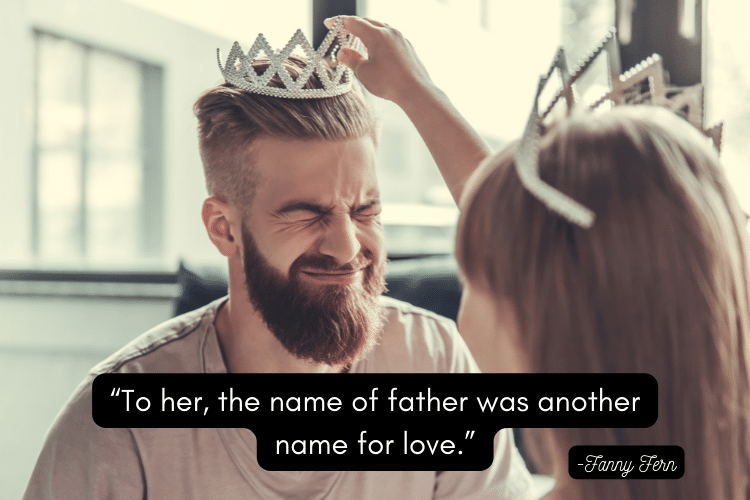 This Father's day quote would be perfect for a card, instagram post, or a little note to make him smile. | The Dating Divas