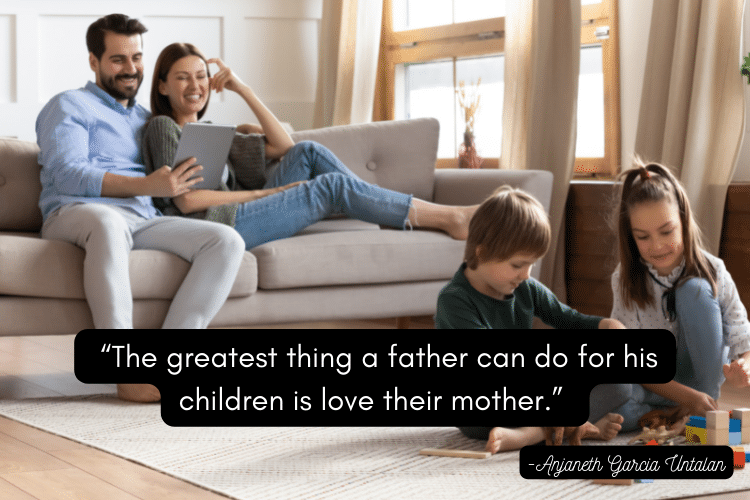 A dad quote that is both sweet and meaningful.  | The Dating Divas