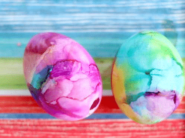 Easter egg designs with Sharpies. | The Dating Divas