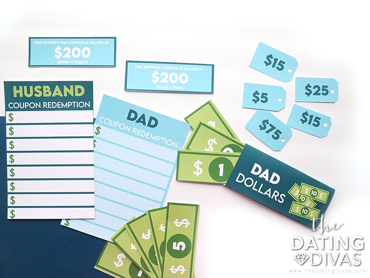 Our Dad Dollars are the best gift for dad this Father's Day! | The Dating Divas 