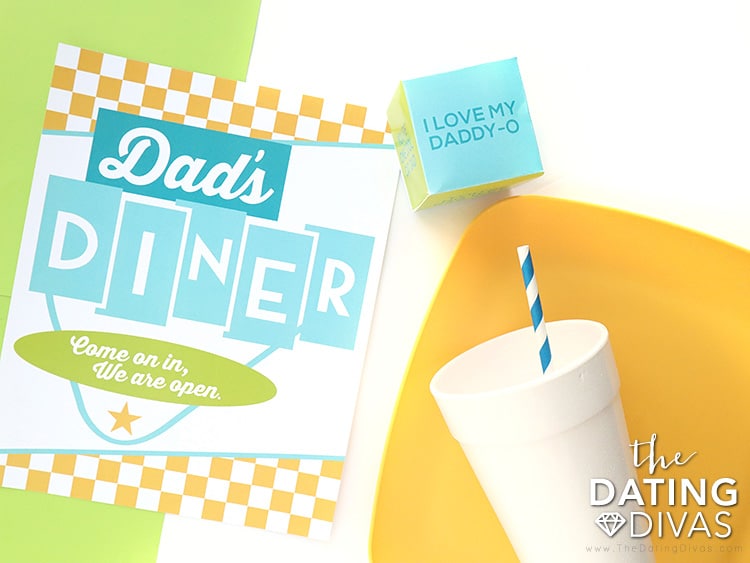 Father's Day dinner ideas and free printables for Dad's diner | The Dating Divas