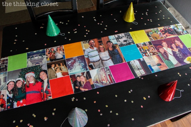 Use photos to create these fun Instagram-themed graduation decorations | The Dating Divas