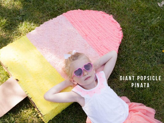 Last day of school activities kick up a notch with a DIY popsicle piñata. | The Dating Divas