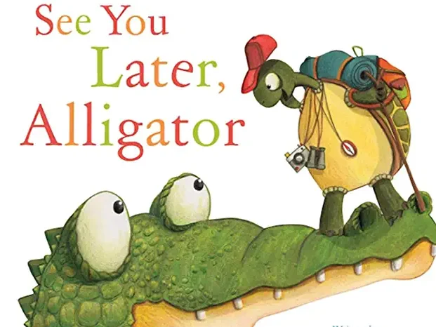 Last day of school activities start with reading a good book like this one, "See You Later, Alligator." | The Dating Divas