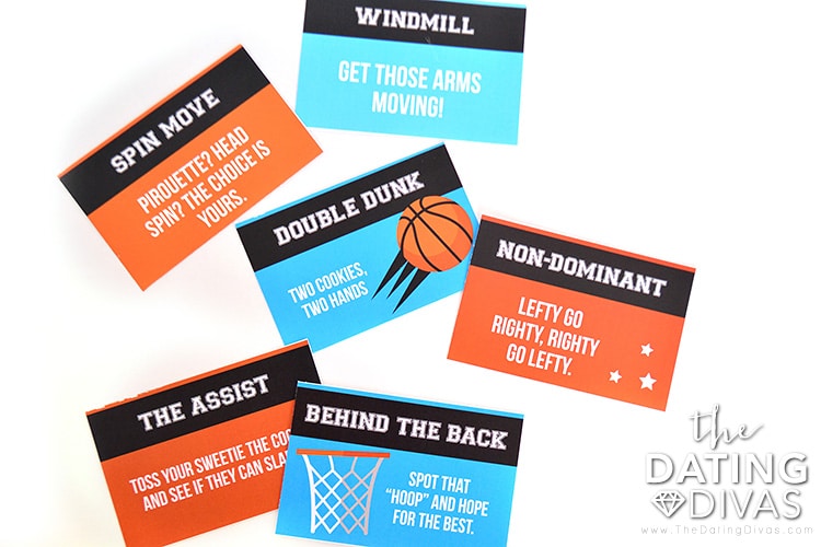 First date ideas for the basketball couple with free printables | The Dating Divas