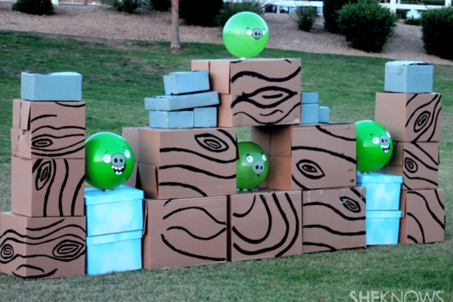 Angry Birds outdoor games for kids | The Dating Divas