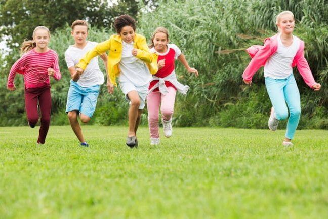 Kids running and playing outdoor games | The Dating Divas