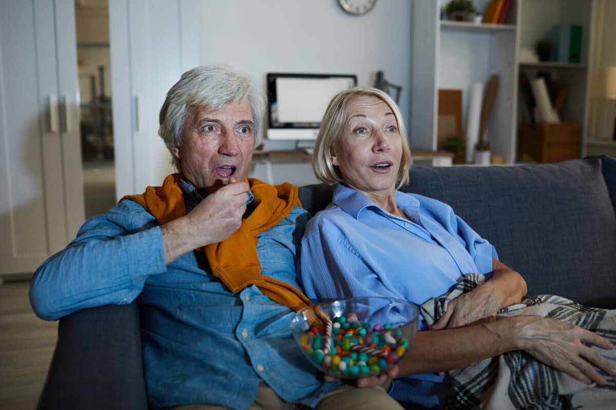 Plan a romantic movie night at home with your favorite empty nester! | The Dating Divas