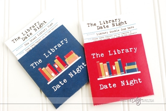 Library date ideas for teens with free printable tasks | The Dating Divas