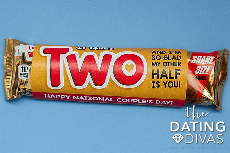 Your sweetheart will love this simple gift for National Couple's Day. | The Dating Divas