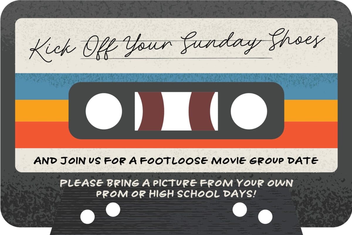 Text your friends this Footloose Movie Digital Invitation. | The Dating Divas