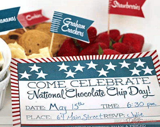 Celebrate this delicious national day with our Chocolate Chip Day date! | The Dating Divas 