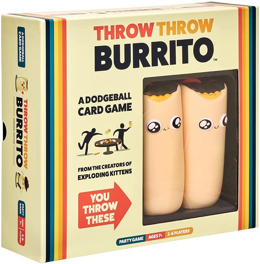 A two-person card game called Throw Throw Burrito | The Dating Divas