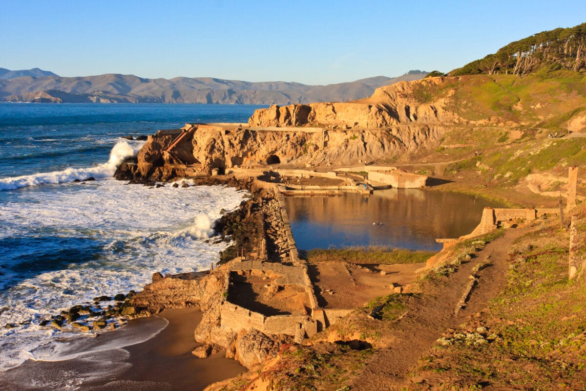Don't miss the Sutro Baths when looking for things to see in San Francisco. | The Dating Divas