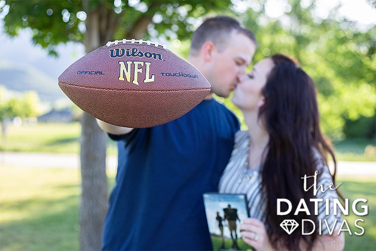 Try watching football movies with the sports-lover in your life for date night! | The Dating Divas