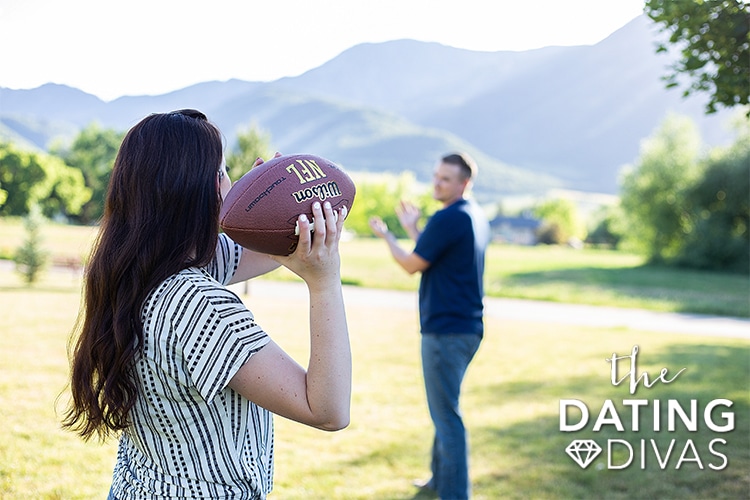 The Perfect Fall Date  Watching Football Movies - 16