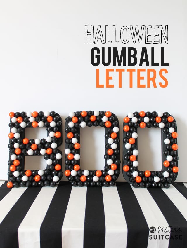 Who knew you could make Halloween crafts out of gumballs? | The Dating Divas 