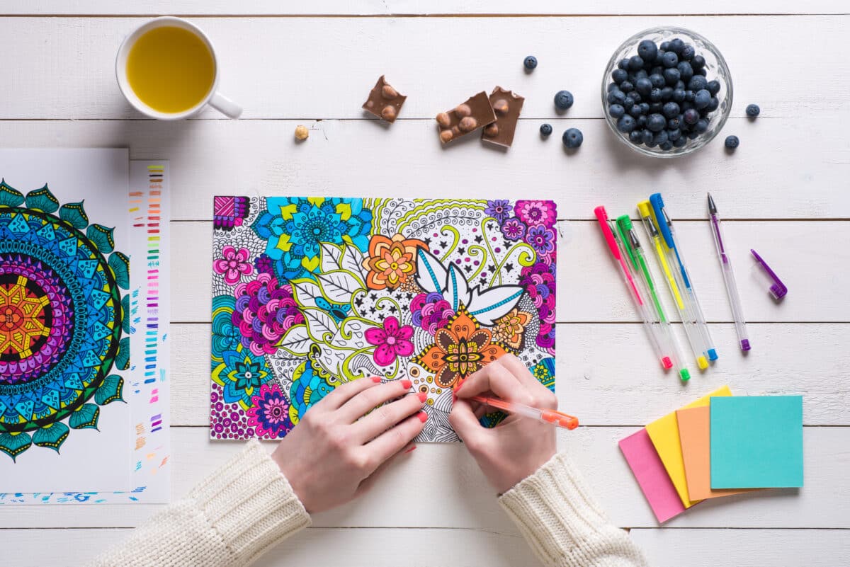 Relax and recharge by choosing coloring as your new hobby! | The Dating Divas