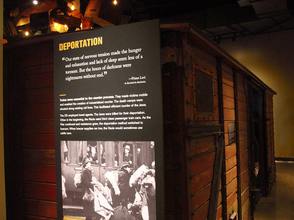 View a genuine boxcar at the Holocaust and Human Rights Museum in Dallas, Texas | The Dating Divas