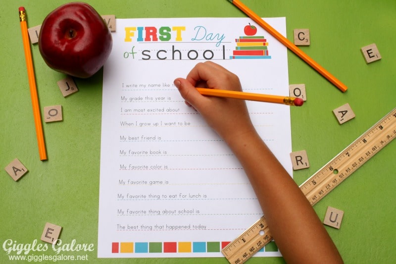 A first day of school questionnaire | The Dating Divas