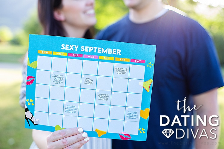 Free sex calendar for couples with printable calendars and inserts | The Dating Divas