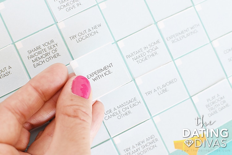 Free day insert printables for a Sexy September calendar | The Dating Divas