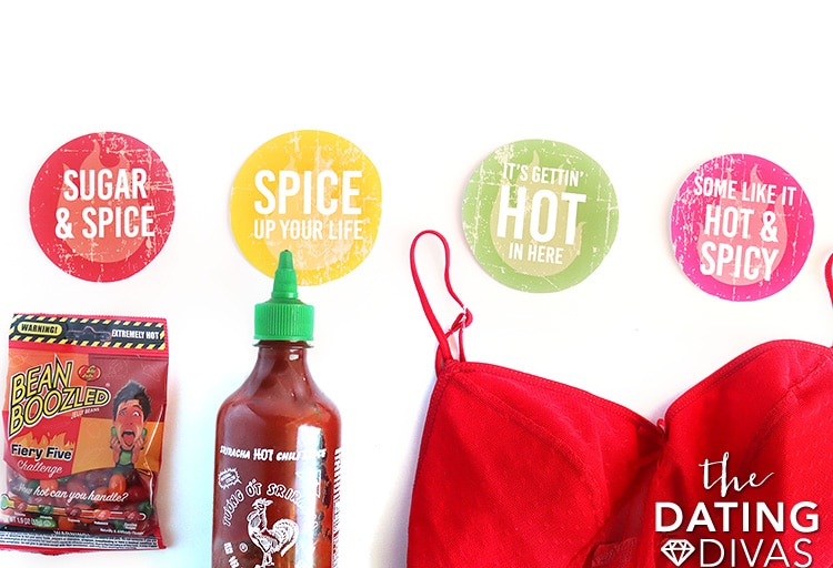 Gift ideas could include some Bean Boozled, hot sauce, or spicy lingerie! | The Dating Divas