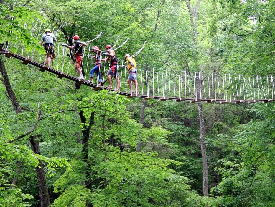 Are you looking for outdoor things to do in Columbus, Ohio? Check out Hocking Hills Canopy Tours! | The Dating Divas